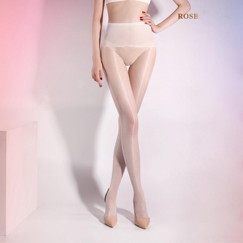 New High-waisted Aurora stockings360Seamless Crotch Pantyhose, Sexy Base Layer, Silky Smooth, Shiny, Ultra-thin for Women