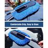 Car Duster, Extendable Long Handle Microfiber Car Duster Exterior Scratch Free Car Cleaning Tool, Car Dust Brush for Truck, SUV, RV, Motorcycle and