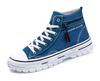 Brand Casual Lace-up Boys Canvas Sneakers High Top Men's Sport shoes Espadrilles Vulcan Shoes Male's Ankle Boots