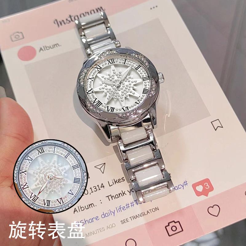 

Ladies Watch Women s 2026 New Popular Ceramic Automatic Movement Quartz Watch Fashion Waterproof Watch
