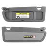 Sun Visor Board Left Driver Side 83280SNAA01ZA Replacement Fit for Honda Civic 20062011