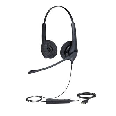Wired Headset Jabra Biz 1500 Duo USB - Noise Reduction - HD Sound - Comfortable