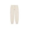 Li Ning X Jackie Chan Kung Fu Series Collaboration Loose Fit Cuffed Sweatpants Men Bottoms Pearl-White AKLS237-1