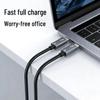 Thunderbolt 4 Data Cable: Dual Type-C, 240W Fast Charging, 40Gbps Speed, 8K Display Output.