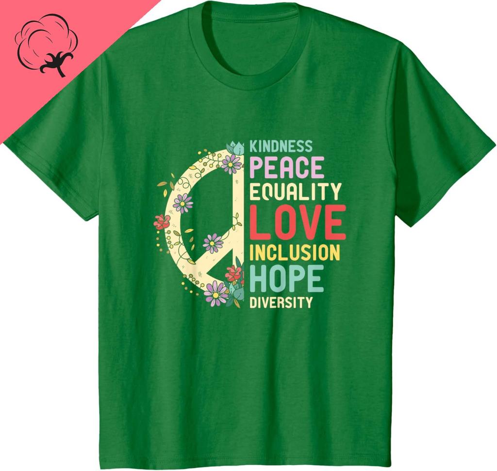 Diversity Equality Love Peace HuUnisex Rights Social Justice TShirt