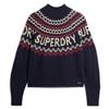 Superdry Sweater Sweater Fairisle Branded Jumper