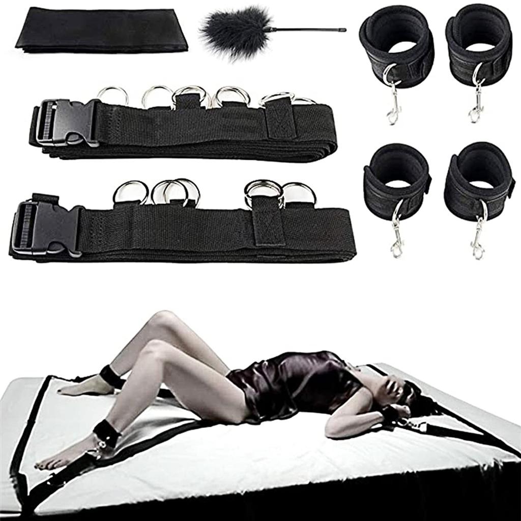 SM bed SM fixed SM SM leg leg restraint eye SM secret packaging goods, restraints, restraints, belts, play, cosplay, restraints, handcuffs, cuffs,