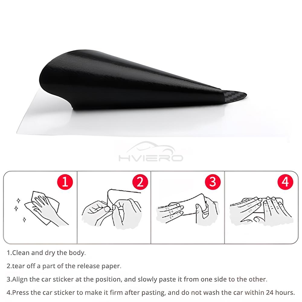 Car Door Handle Stickers Carbon Scratches Resistant Cover Protection Film Exterior Styling auto Accessories Defense Universal