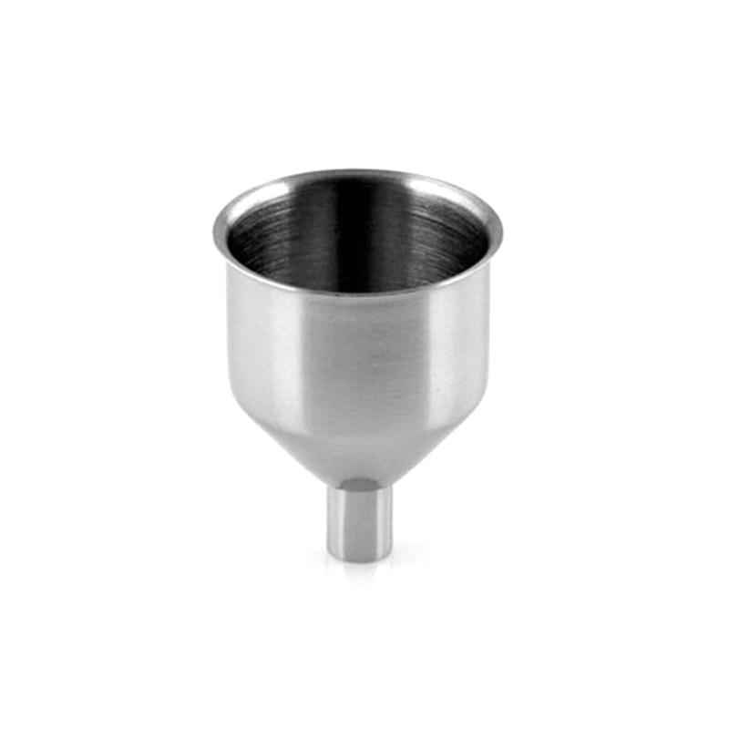 Funil de Aço Inoxidável Portátil Mini Boca Pequena Funis Bar Frasco de Vinho Universal Funil de Boca Longa Acessório de Cozinha
