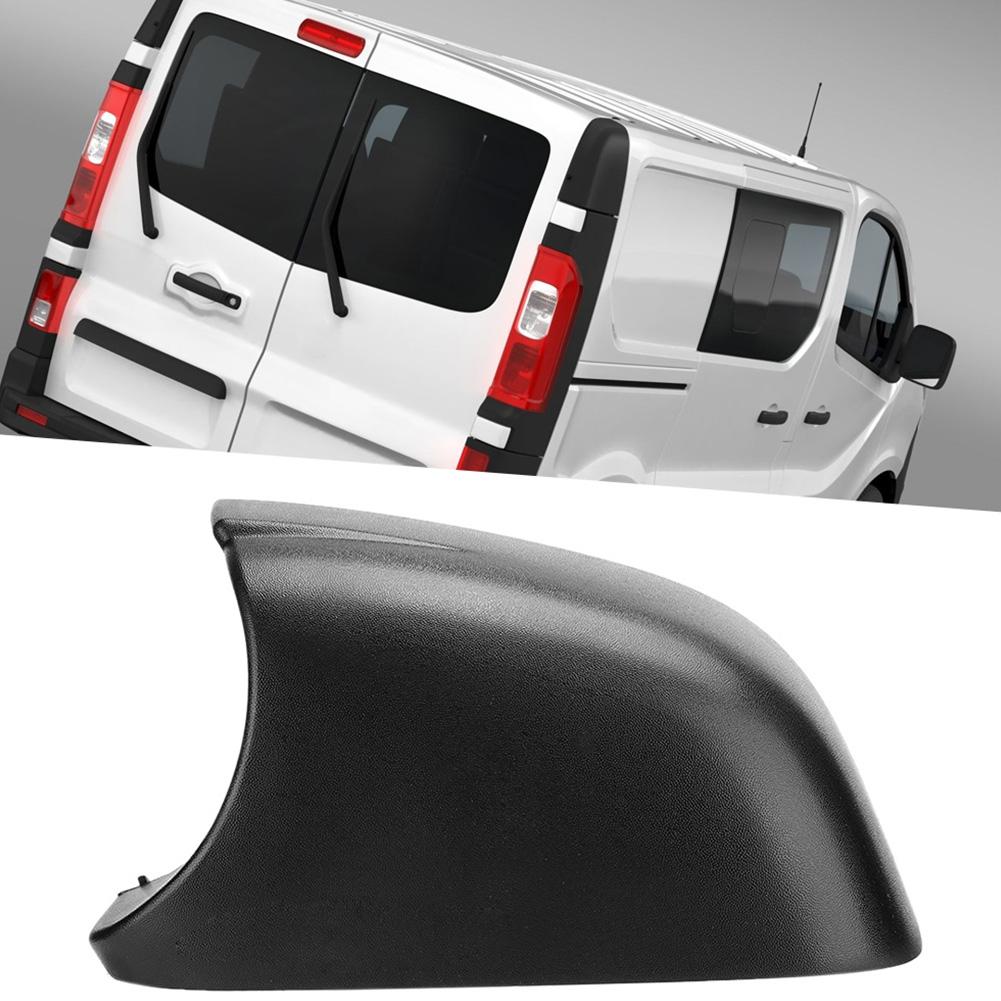 Beifahrerseite Links Rückspiegel Spiegelkappe Gehäuse Unterteil Schwarz Passend für Fiat Talento