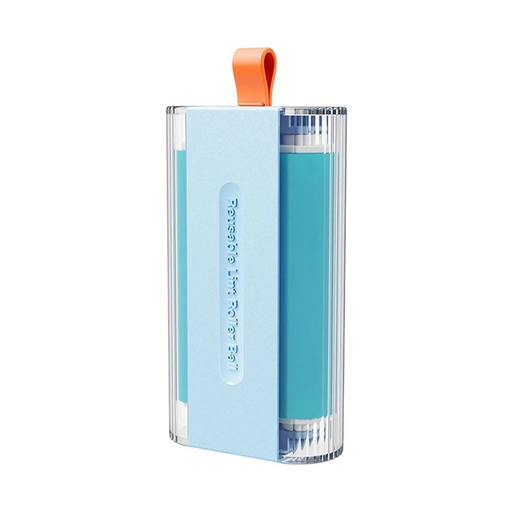 

Dopamine Style Washable Dual-Sided Pet Hair Remover With Dust-Proof Cover Portable Lint Cleaner Efficient Dust Fur Removal Tool синий