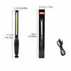 USB Rechargeable Flashlight With Magnet Emergency Lamp Torch LED Work Light  Workshop