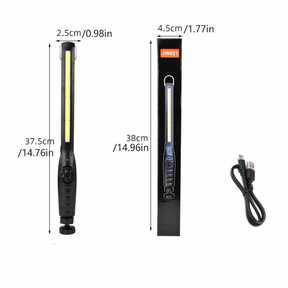 With Magnet Flashlight 360°Rotation Base Emergency Lamp Portable LED Work Light  Inspection Wor