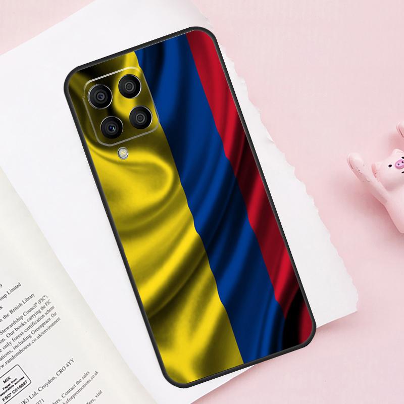 Colombia Flag For Samsung Galaxy M54 M34 M14 M53 M33 M13 M12 M32 M52 M20 M15 M55 M21 M51 M31s M30s Case