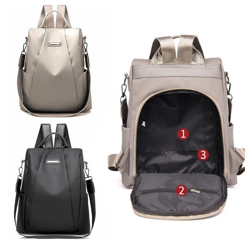 Versatile And Lightweight Women Backpack With Anti-theft Design And Interior Pockets