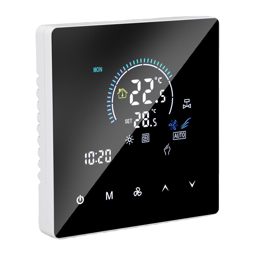 Zentralheizungsthermostat IP20 Farbdisplay 5 bis 60 Grad Celsius Einstellbarer Programmierbarer Thermostat