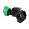 Agricultural Irrigation Nozzle Adjustable Flow Leak-Proof Design Heavy Duty Plastic Sprinkler Head For Farm Garden