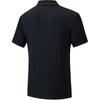 Anta Comfortable Simple Letter Print Versatile Breathable Short Sleeve Polo Shirt Men Tops Basic-Black 152527137-4