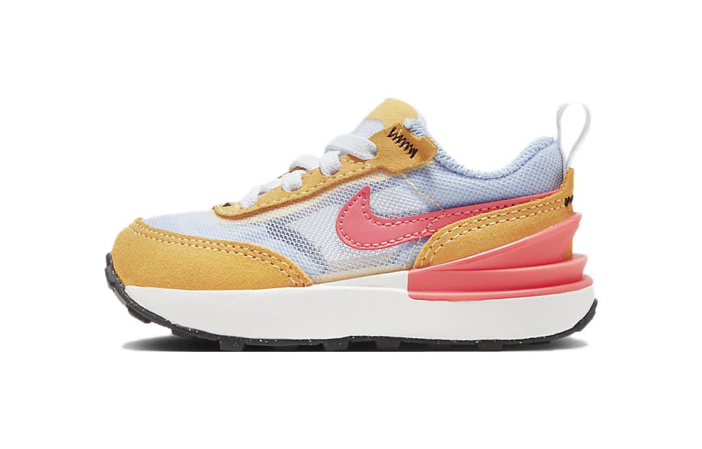 

Nike Waffle One TD Cushioning, Wear Resistant Low top Baby & Toddler Shoes Orange Red Infant And Toddler DC0479-700 25