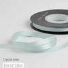 5mm Doppelseitiges Polyester-Blumen-Geschenkband für Haaraccessoires, Kuchendekoration und Sträuße