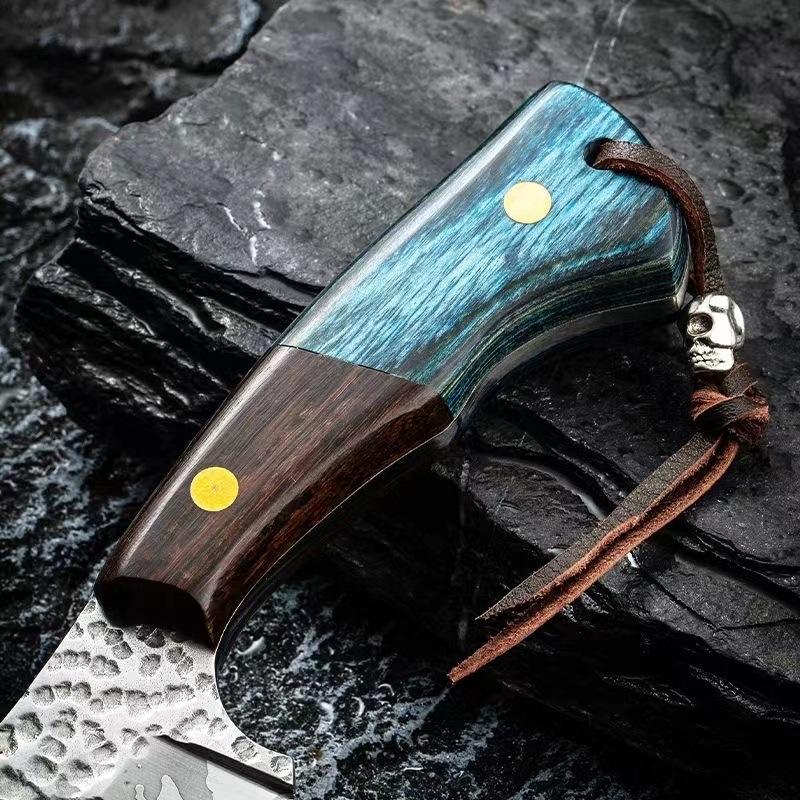 Stainless Steel  Kitchen Knife Utility Boning Knife Cleaver Slicing Barbecue Meat Fruit Cutter Fishing Knife