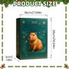 Christmas Advent Capybara Acrylic Decoration Days Holiday Ornament Countdown Calendar Home Tree Car 2D 24 for Entertaining Play Safe Fun Kid Friendly