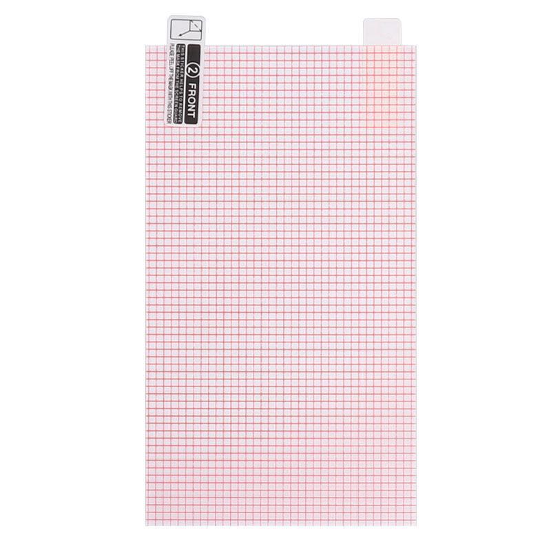 10Pcs Cuttable Screen Protector Film Grid Guide Anti Static Universal Clear Protective Sheet For Phone Gps Navigator Diy Cutting