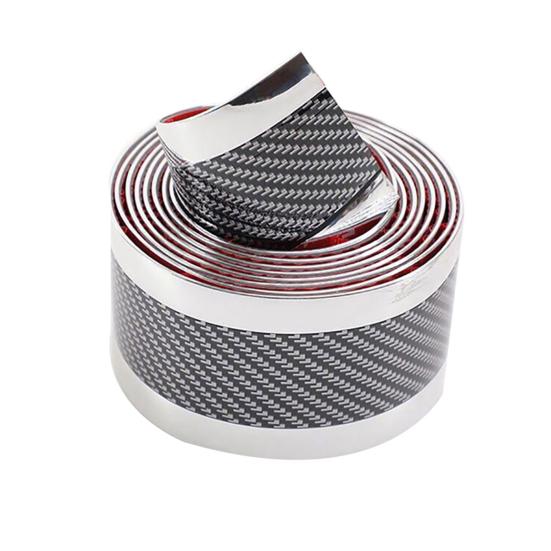 Car Trim Sticker Durable Waterproof Bendable Door Edge Protector Car Door Scuff Plate Panel Trim Sticker Door Sill Protector Car Styling