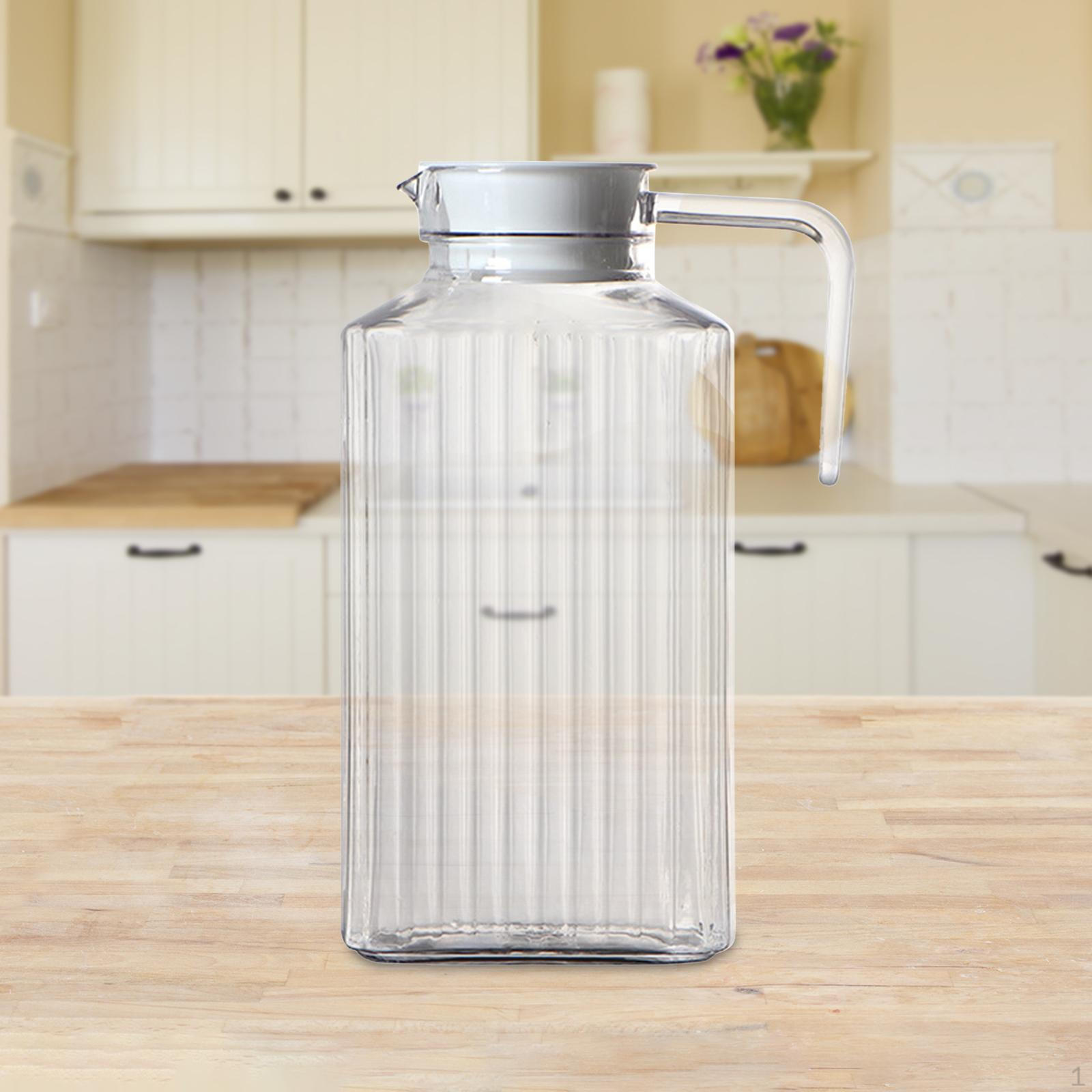 

Акриловый кувшин для воды, фруктового сока, молока для чая со льдом 2L