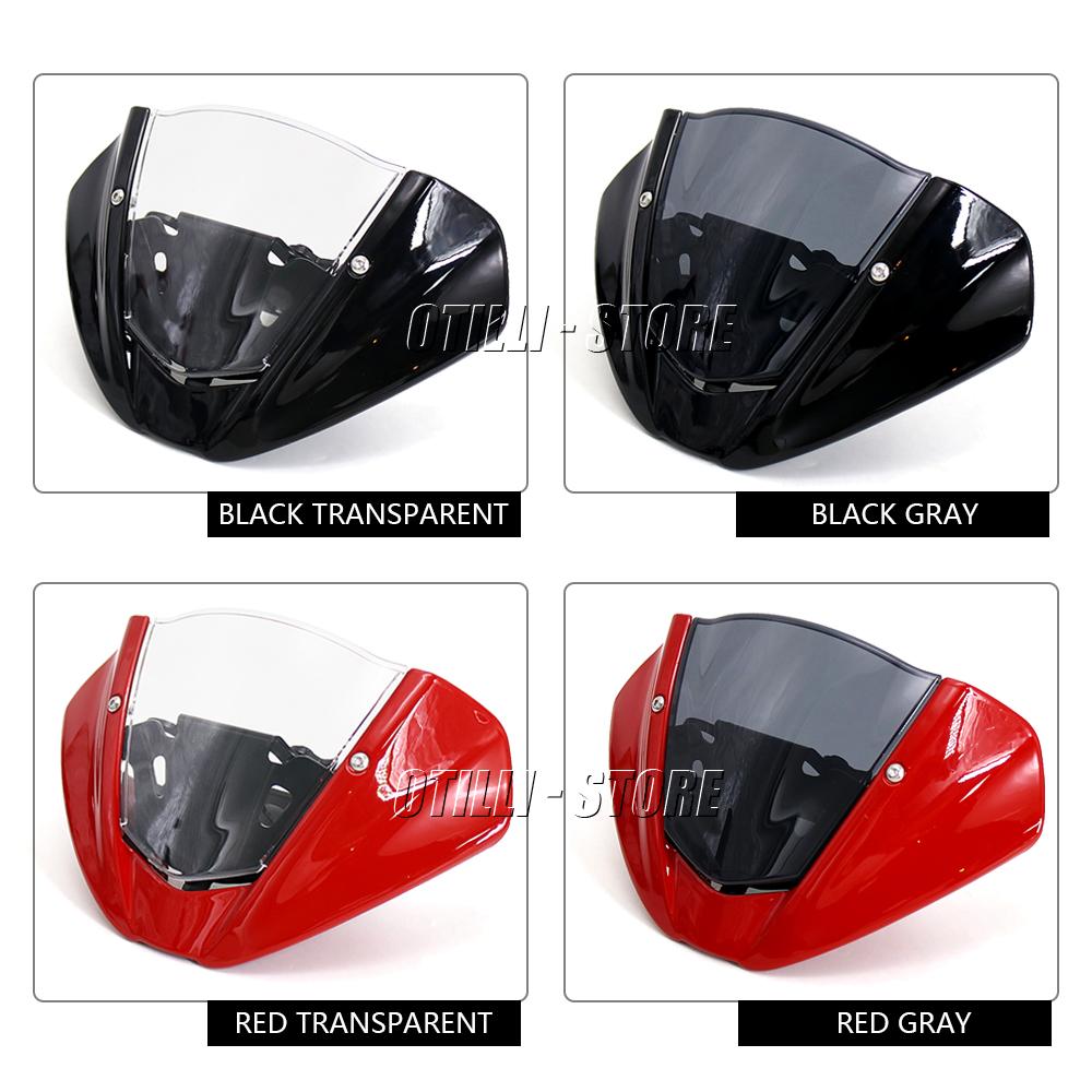 2021-2024 Motorcycle MONSTER 937 High Quality Windshield WindScreen Screen W/ Bracket Accessories For Ducati Monster 950 937
