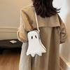 Ghost Crossbody Bag Waterproof Shoulder Bag Crossbody Purse with Adjustable Strap for Women Men Halloween Daily Outings
