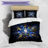 Sheffield Wednesday Football Printed 3 Pieces Bedding Set, Comfortable Skin Friendly Bedroom Duvet Cover Set