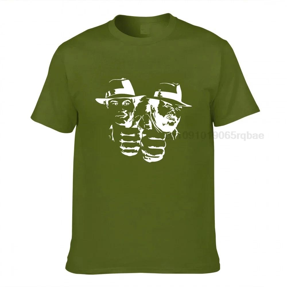 Bud Spencer Terence Hill Unisex T Shirt 100 Cotton Short Sleeve Tee Shirt Fighter Crewneck Tshirt Tops Plus Size Gamer Streetwear