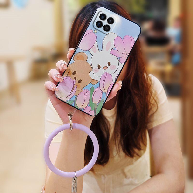

Однотонний чохол для телефону з браслетом для Samsung Galaxy M33 5G Global/SM-M336B/DS, кумедний, для молоді, з охолодженням Samsung Galaxy M33 5G Glo