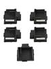 Black 3Pin Terminal Block 3Pin Terminal Block Adapter ABS Material Compatible With Lithium Tools Easy Installation