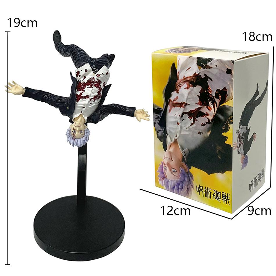 New 19CM Anime Jujutsu Kaisen Figure Season 2 Satoru Gojo Awakening Flying Model Toy Collection PVC Action Figure Doll Gift