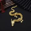 Alloy 3D Dragon Can Rotate Dragon Tabletop Arts And Crafts Decoration Dragon Statue Creative Gift Children'S Toy Gift