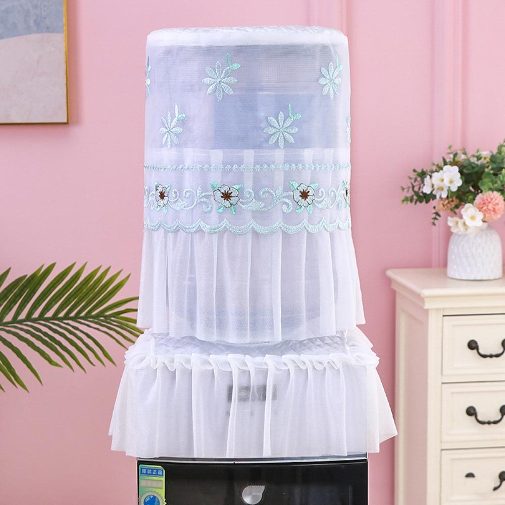 New Lace Water Dispenser Cover Upper Opening Reusable Water Bucket Sleeve Household Dustproof Barrel Dust Cover