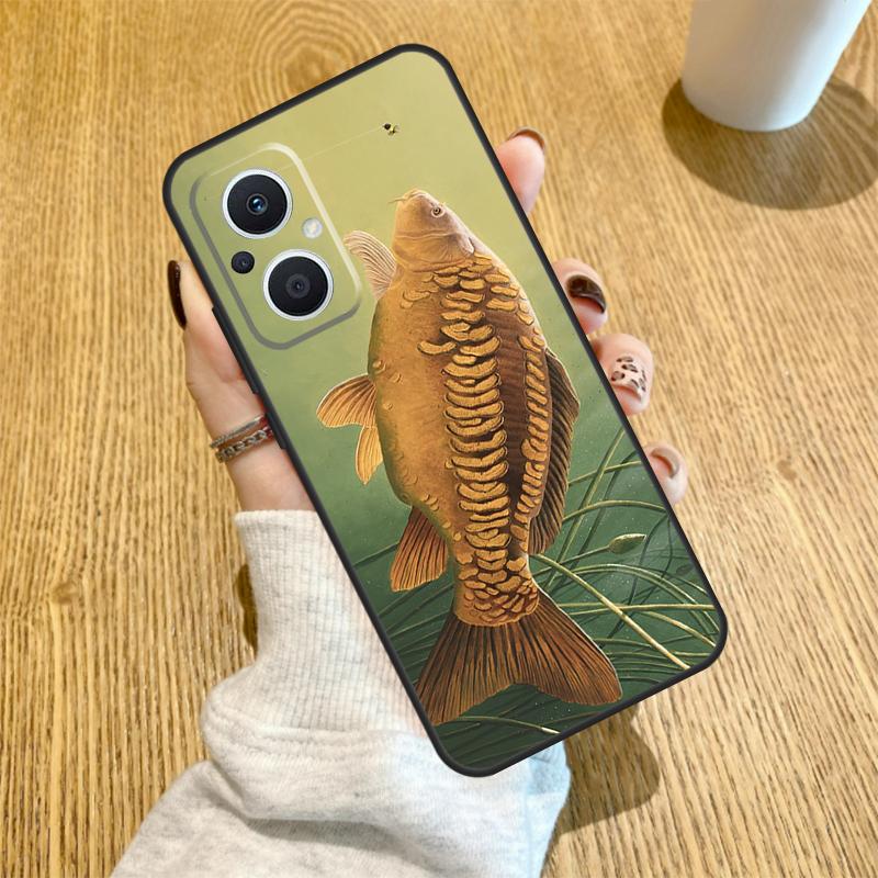 Chub Carp Fish Funda For OPPO Reno 7 8 Lite 14 F 13F 12F 11F 13 12 11 10 Pro OPPO Find X9 X8 X6 X5 Pro Case