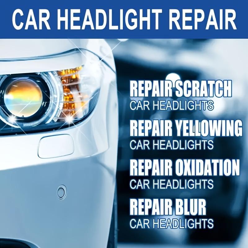 100ml Ceramic Headlight Repair Kit: Advanced Polishing Liquid – Restores Clarity, Prevents Yellowing/Re-oxidation, Long-Lasting