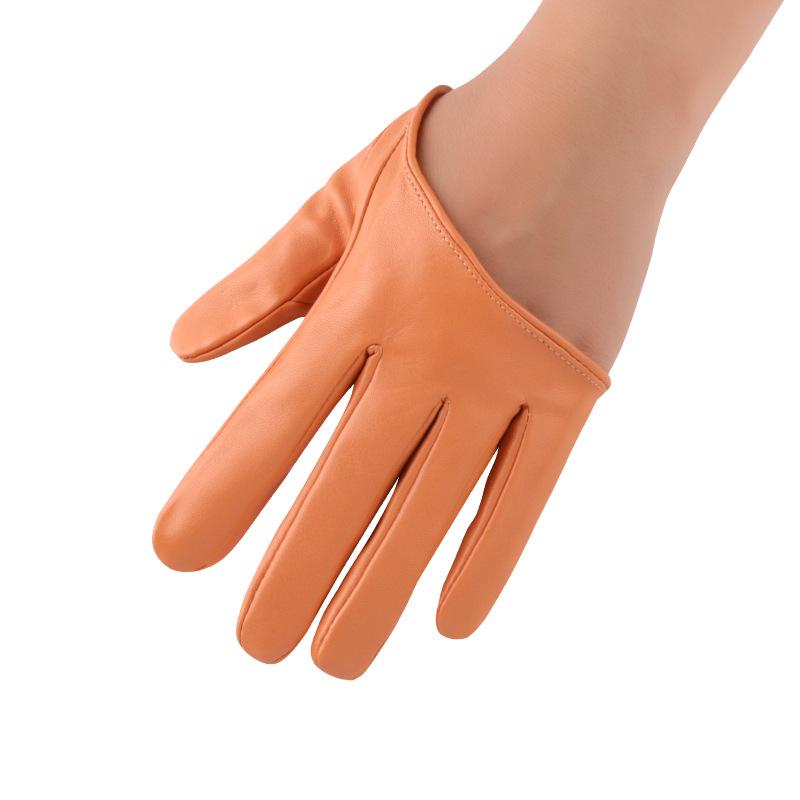 New Women's Performance Gloves Street Dance Nightclub Dance Half Palm Dance Korean Punk Performance Gloves