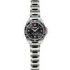 WENGER EXECUTIVE Men's Watch, Stainless Steel Case (316L), Black Dial, Stainless Steel Bracelet, Quartz Movement, 200m Water Resistance, 3-Year Warran