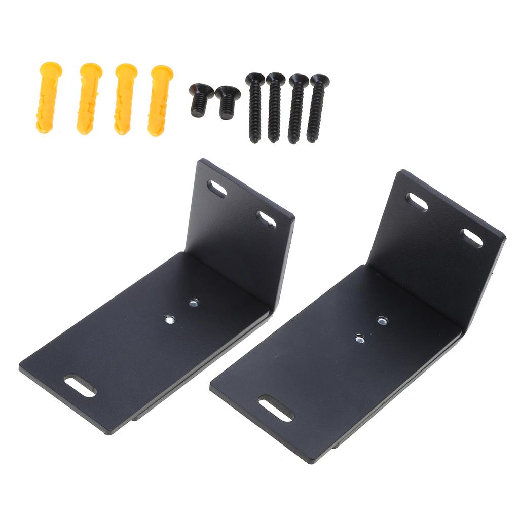 Adjustable Wall Mount Bracket Set for Soundbar Space Saving L Shaped Sliding Soundbar Mount Maximize Your Room Potential