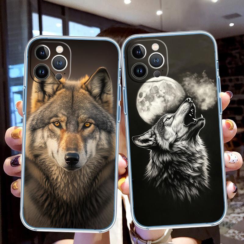 LO7 Animal Wolf Phone Case for Motorola Moto G10 G20 G30 G31 G32 G34 G35 G41 G42 G50 G51 G52 G55 G60 G60S G62 G71 G72 G75