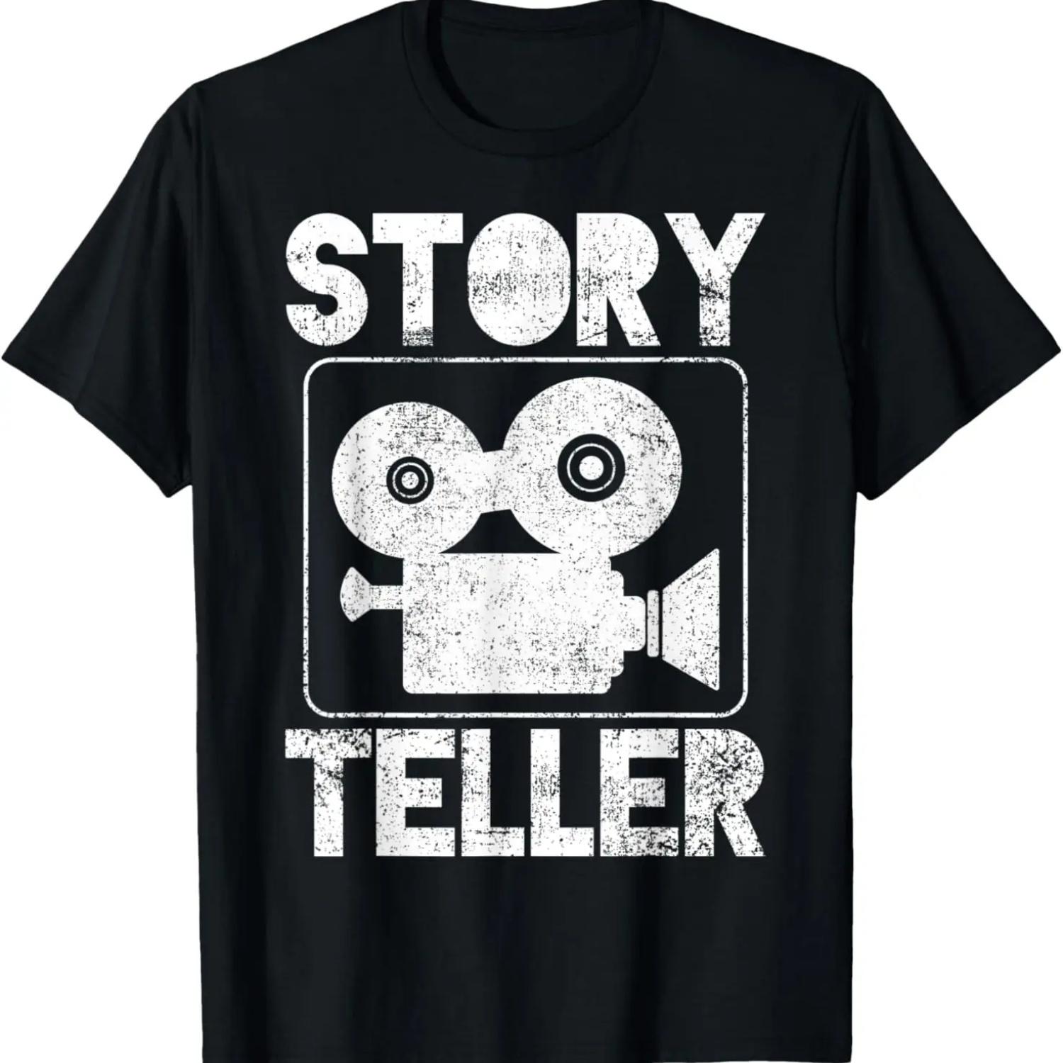 Story Teller Movie Director Filmmaker T-Shirt S чёрный