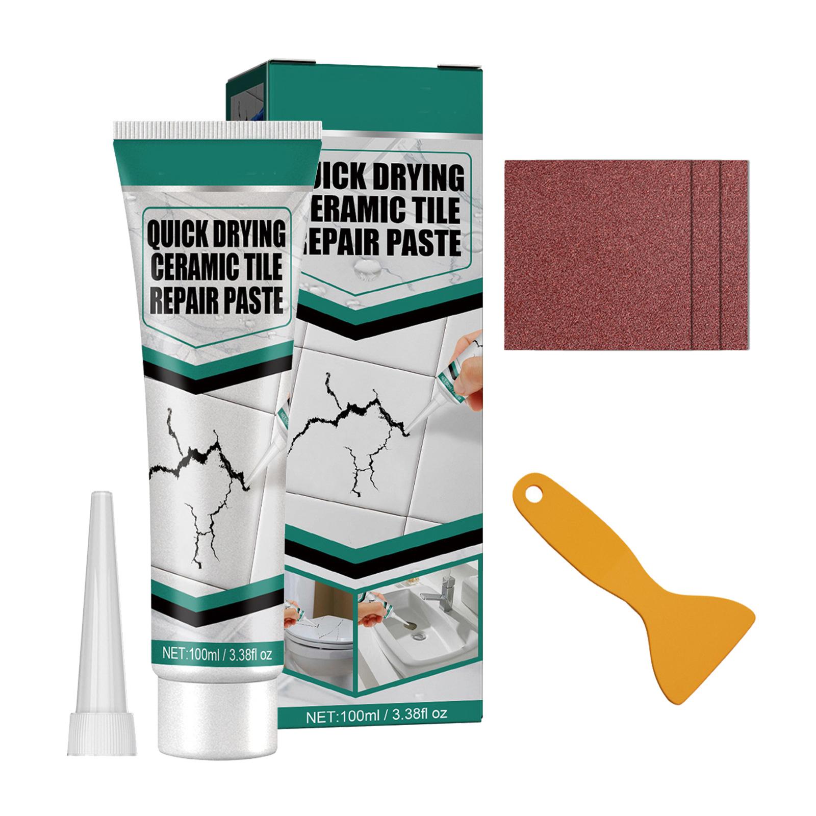 

Многоцелевые быстросохнущие пасты для ремонта керамической плитки, водонепроницаемые, для бытового использования, для трещин в ванной и на полу