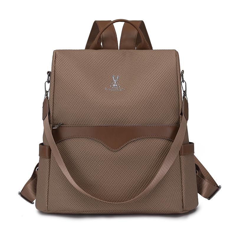 Anti-theft Backpack Women's Commuter Multi-function Oxford Backpack Student Schoolbag