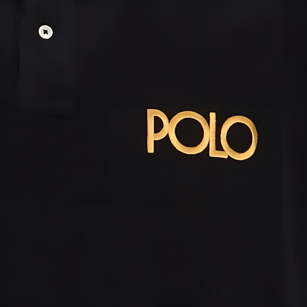 Polo Ralph Lauren Solid Color Letter Embroidery Casual Short Sleeve Polo Shirt Men Tops 710920206-001