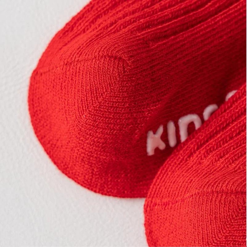 Babysocken für Jungen Mädchen Winter Warm Rot Weihnachten Kinder Anti-Rutsch Boden Kleinkind Socken Weihnachten Niedlich Elch Baum Schneemann Socke 0-3T