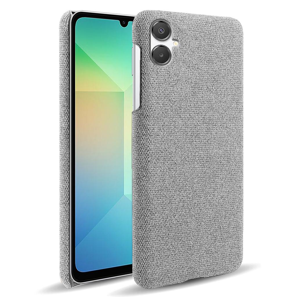 For Samsung Galaxy A07 4G Phone Case Cloth Texture Anti-Scratch Protective PC Back Cover
